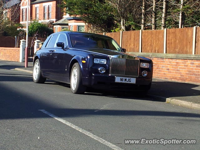 Rolls Royce Phantom spotted in Southport, United Kingdom