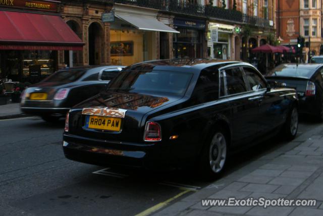 Rolls Royce Phantom spotted in London, United Kingdom