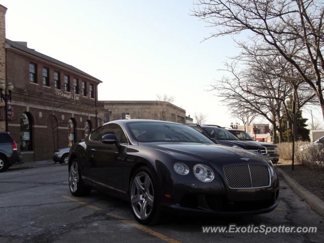 Bentley Continental spotted in Barrington , Illinois