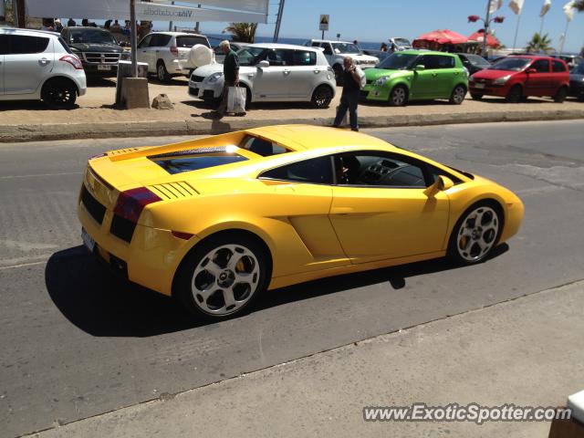 Lamborghini Gallardo spotted in Reñaca, Chile