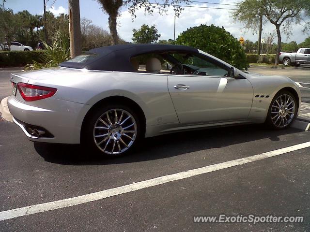 Maserati GranTurismo spotted in Bonita Springs, Florida