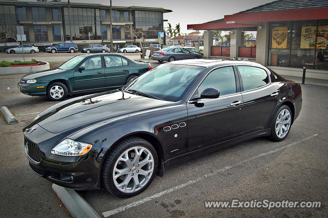 Maserati Quattroporte spotted in La Jolla, California