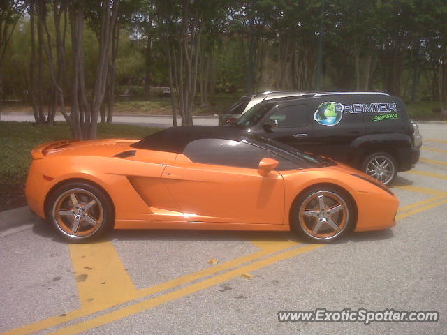 Lamborghini Gallardo spotted in Orlando, Florida