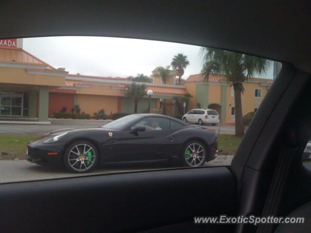 Ferrari California spotted in Tarpon Springs, Florida