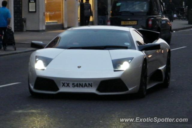 Lamborghini Murcielago spotted in London, United Kingdom