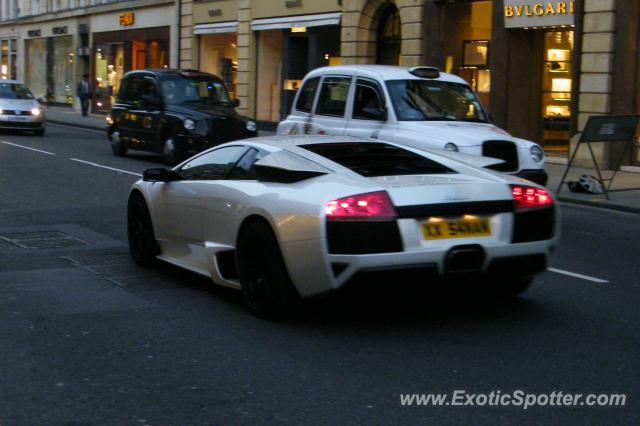 Lamborghini Murcielago spotted in London, United Kingdom