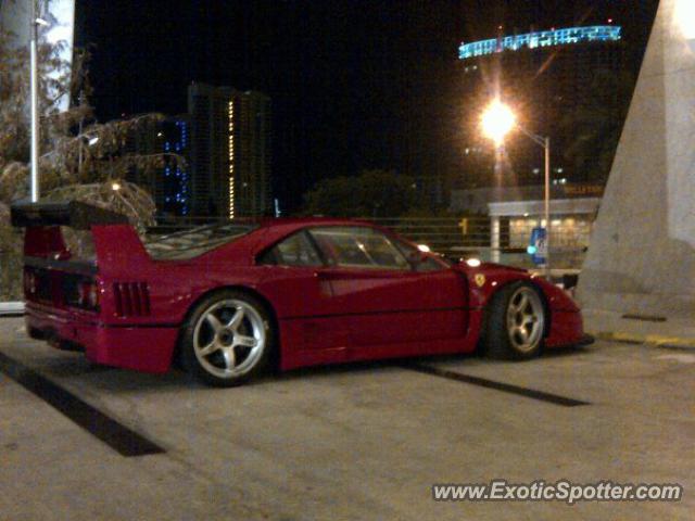 Ferrari F50 spotted in Miami, Florida
