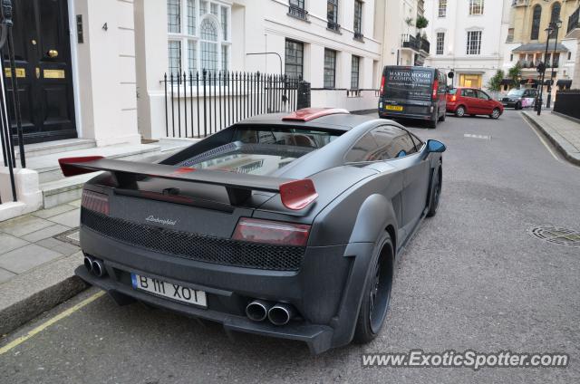 Lamborghini Gallardo spotted in London, United Kingdom