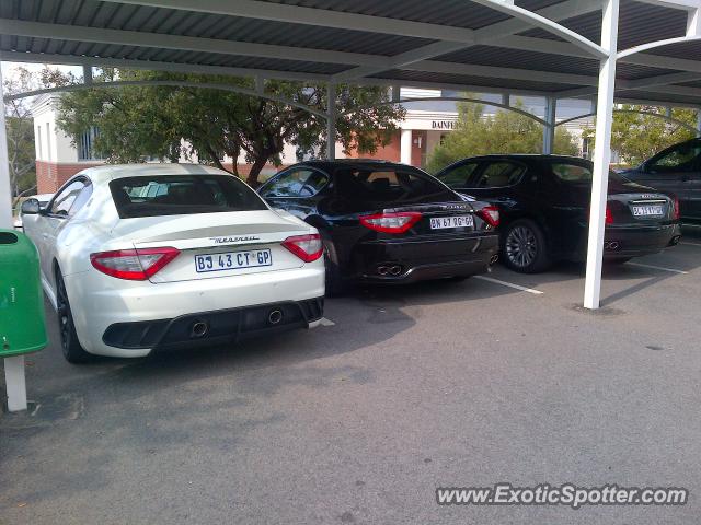 Maserati GranTurismo spotted in Fourways, South Africa