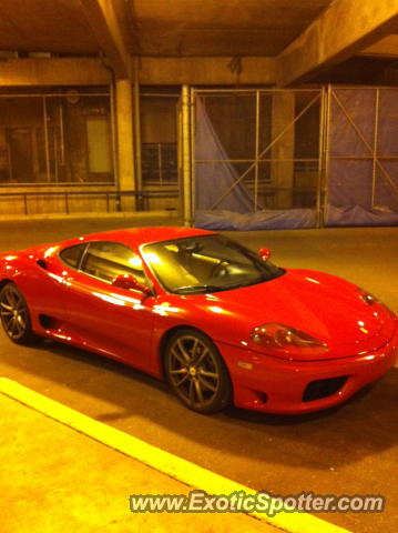 Ferrari 360 Modena spotted in Philadelphia, Pennsylvania