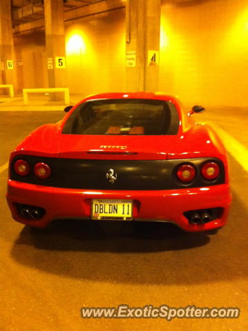 Ferrari 360 Modena spotted in Phiiladelphia, Pennsylvania