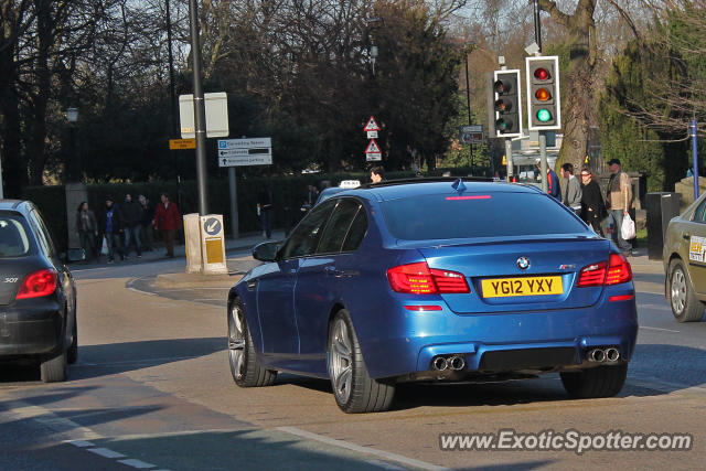 BMW M5 spotted in York, United Kingdom