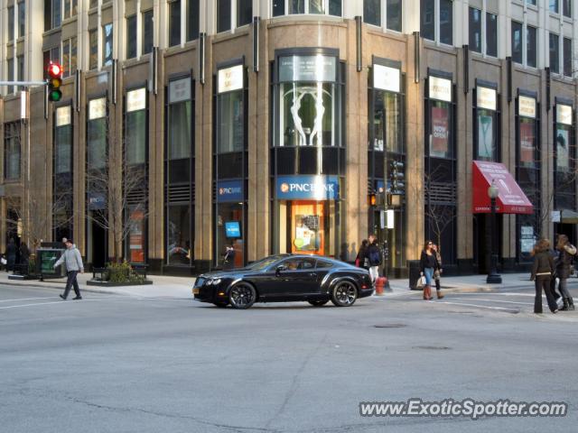 Bentley Continental spotted in Chicago , Illinois