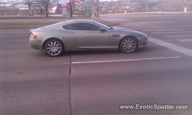 Aston Martin DB9 spotted in Denver, Colorado