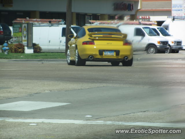 Porsche 911 GT3 spotted in Dallas, Texas