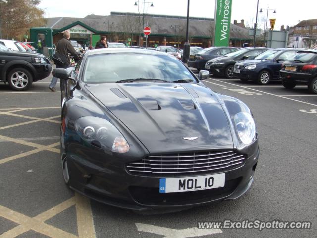 Aston Martin DBS spotted in Hertfordshire, United Kingdom