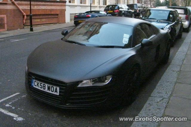 Audi R8 spotted in London, United Kingdom