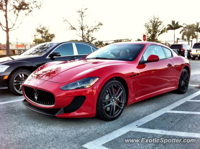 Maserati GranTurismo spotted in Naples, Florida