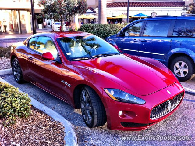 Maserati GranTurismo spotted in Naples, Florida