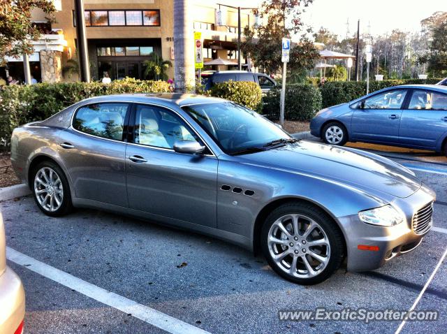 Maserati Quattroporte spotted in Naples, Florida