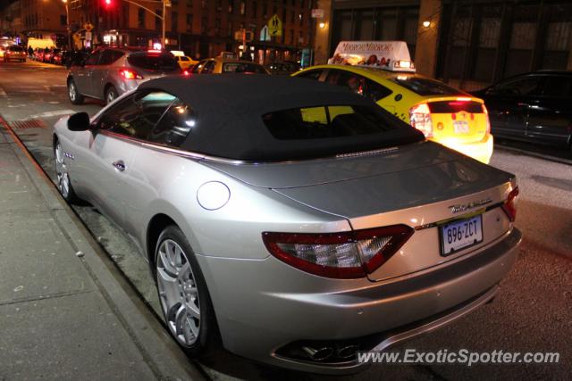 Maserati GranTurismo spotted in New York, New York