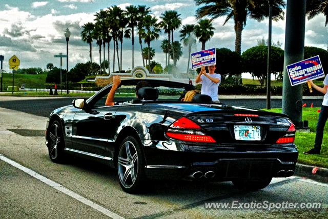 Mercedes SL 65 AMG spotted in Winter Garden, Florida