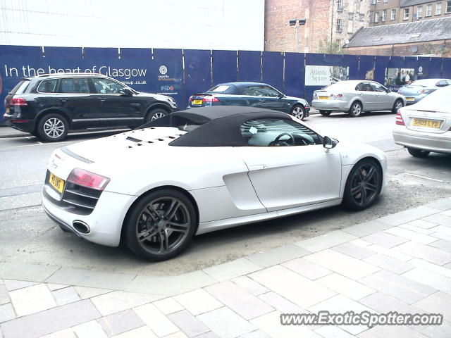 Audi R8 spotted in Glasgow, United Kingdom