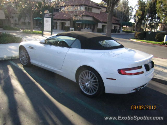 Aston Martin DB9 spotted in Rancho Santa Fe, California