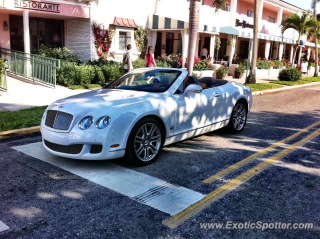 Bentley Continental spotted in Naples, Florida