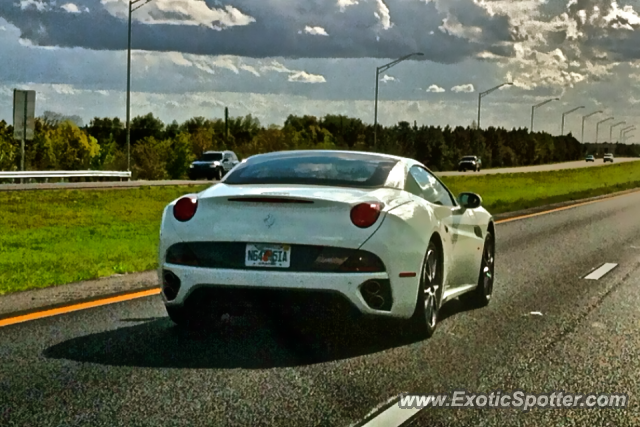 Ferrari California spotted in Orlando, Florida