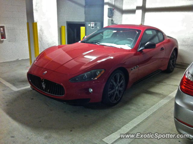 Maserati GranTurismo spotted in Fort Lauderdale , Florida