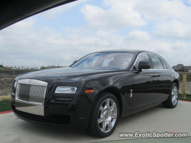 Rolls Royce Ghost spotted in Dallas, Texas