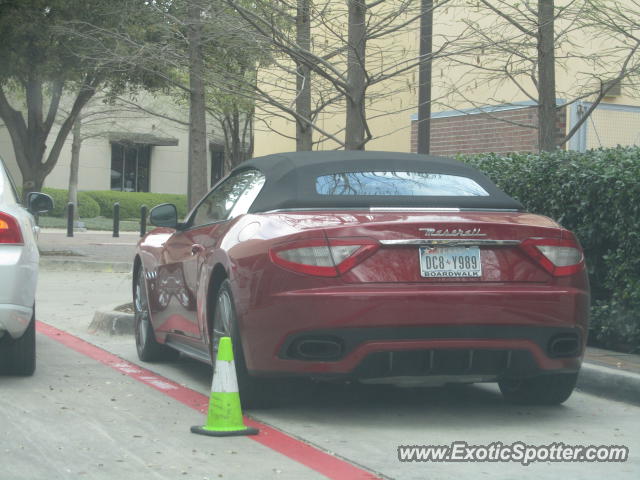 Maserati GranTurismo spotted in Dallas, Texas