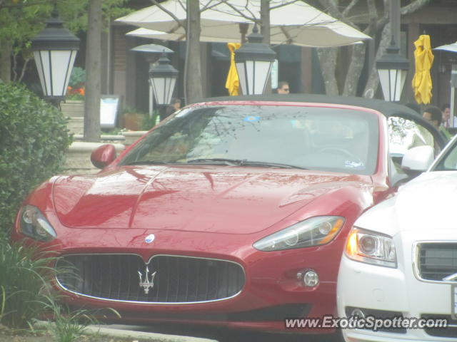 Maserati GranTurismo spotted in Dallas, Texas