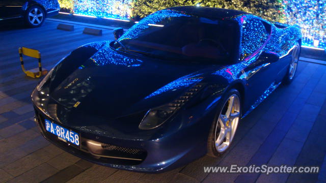 Ferrari 458 Italia spotted in SHANGHAI, China