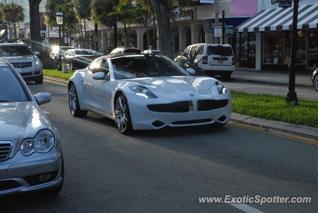 Fisker Karma spotted in Ft. Lauderdale, Florida