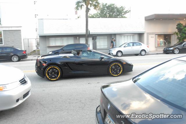 Lamborghini Gallardo spotted in Ft. Lauderdale, Florida