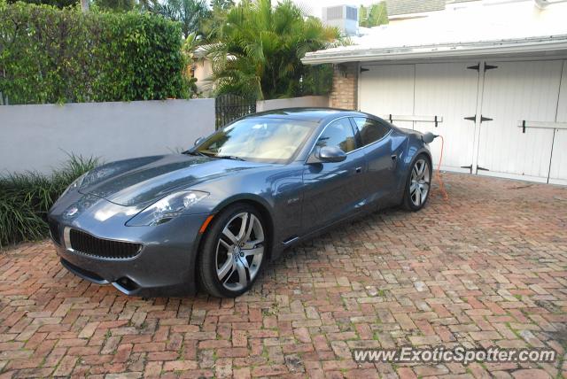 Fisker Karma spotted in Ft. Lauderdale, Florida