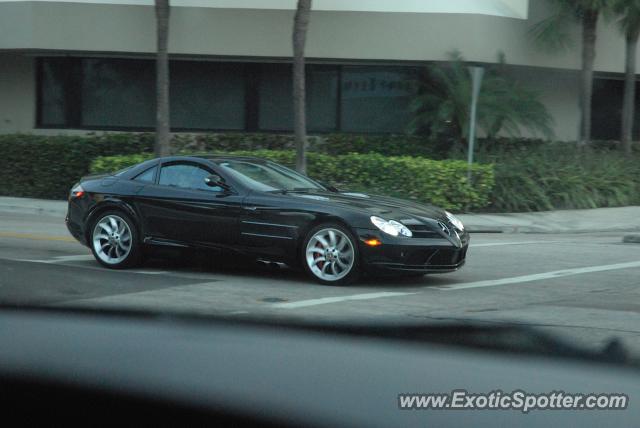 Mercedes SLR spotted in Ft. Lauderdale, Florida