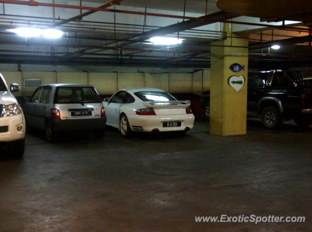 Porsche 911 GT2 spotted in Miri, Sarawak, Malaysia