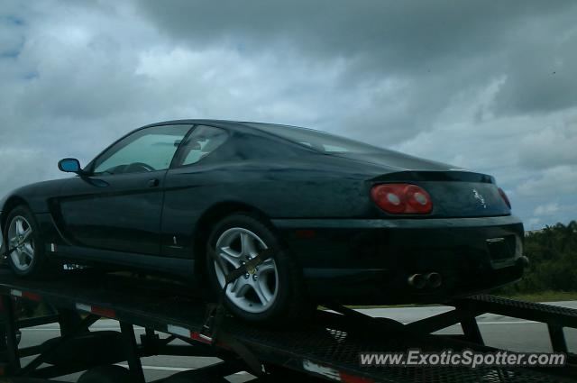 Ferrari 456 spotted in Boca Raton, Florida