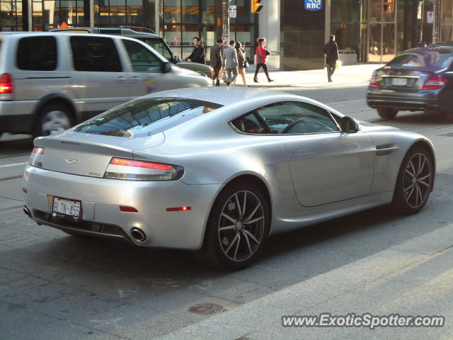 Aston Martin Vantage spotted in Toronto, Ontario, Canada