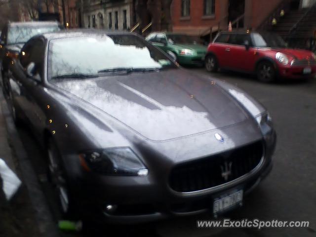 Maserati Quattroporte spotted in New York, New York