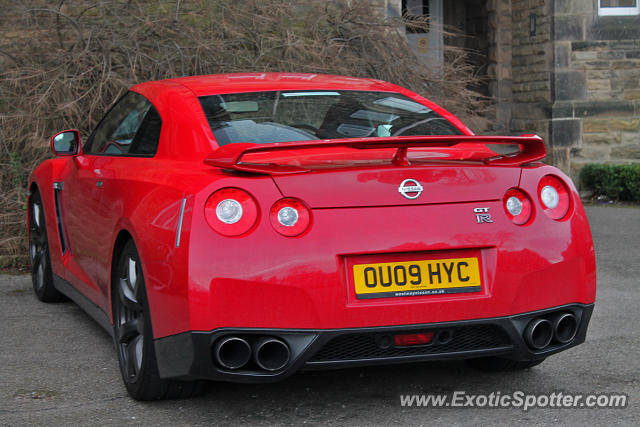 Nissan GT-R spotted in Harrogate, United Kingdom