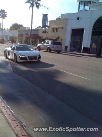 Audi R8 spotted in Los Angeles, United States