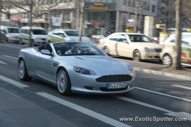 Aston Martin DB9 spotted in Berlin, Germany