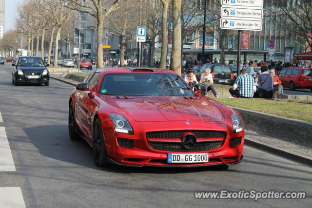 Mercedes SLS AMG spotted in Berlin, Germany