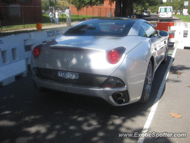 Ferrari California spotted in Melbourne, Australia