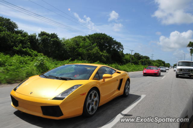 Lamborghini Gallardo spotted in Cancun, Mexico