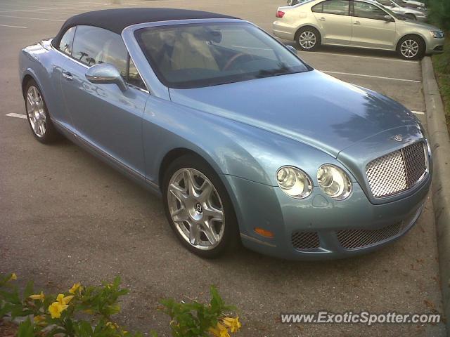 Bentley Continental spotted in Bonita Springs, Florida